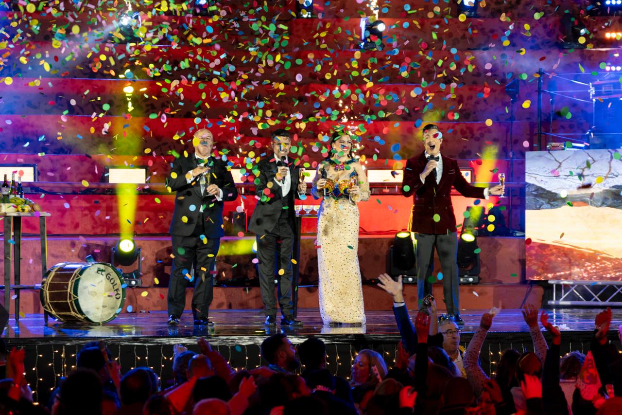 La Frontera firma una Nochevieja histórica con las Campanadas de RTVC desde el Terrero de Lucha Ramón Méndez